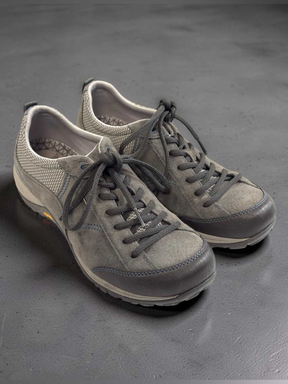 Dansko Women’s Paisley Waterproof Athletic Gray Suede Sneakers
